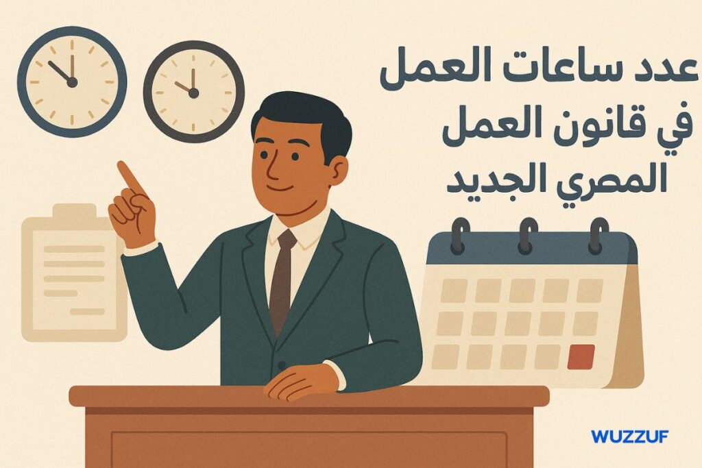 عدد ساعات العمل في قانون العمل المصري الجديد