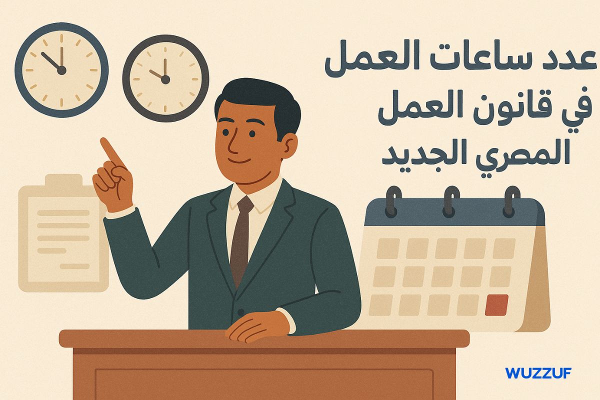 عدد ساعات العمل في قانون العمل المصري الجديد